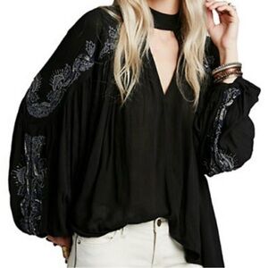 Free People SWEET FANTASY beaded Top